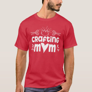 Camiseta La familia de la madre artesana hobbista