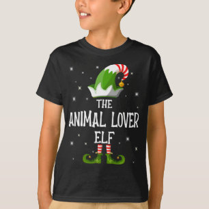 Camiseta La familia de los ancianos amantes de los animales