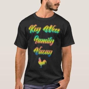 Camiseta La familia de los Cayos de Florida Vacaciones de l