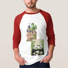 La familia de los dragones y los pandas