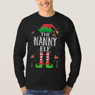 Camiseta La familia de los Navidades de los Elfos de la nan