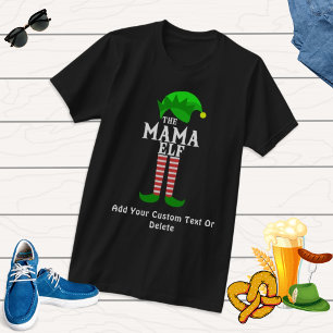Camiseta La familia de los Navidades del ELF Mama coincidie