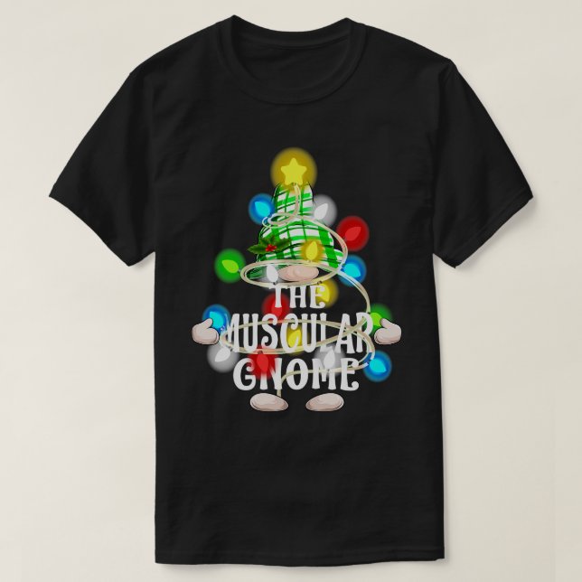 Camiseta La familia de los Navidades del genoma muscular (Diseño del anverso)