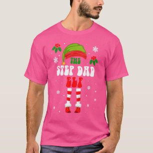 Camiseta La familia de los Navidades Elf Step Dad coincide 