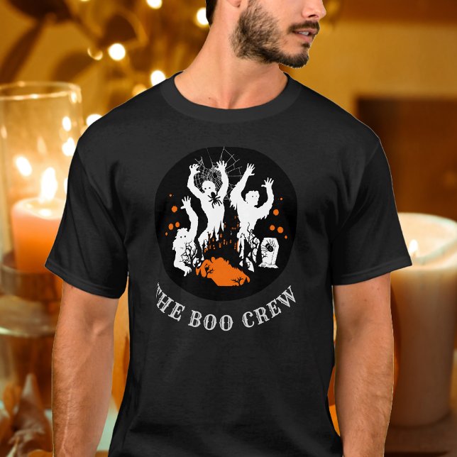 Camiseta La familia de los zombis de Halloween de Boo Crew (Subido por el creador)