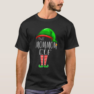 Camiseta La familia de mamá Elf que coincide con los Navida
