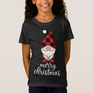 Camiseta La familia de navidad de Gnome lindo hace juego co