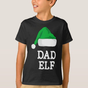 Camiseta La Familia De Navidades Elf De Papá Que Coinciden