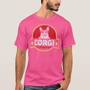 Camiseta La familia de perro de Corgi Vintage coincide con 