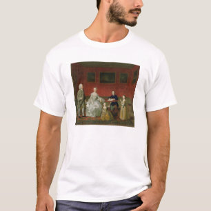 Camiseta La familia del Buckley-Verraco, c.1758-60 (aceite