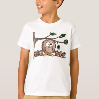 Camiseta La familia del búho