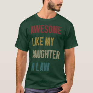 Camiseta La familia del día del padre es asombrosa como mi 