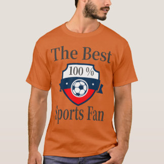 Camiseta La familia del mejor fanático de los deportes