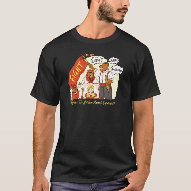 Camiseta La Familia Del Oso Se Resiste Al Capitalismo (Anverso)