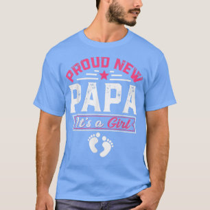 Camiseta La familia divertida se enorgullece de su nuevo pa