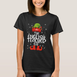 Camiseta La familia Elf de profesores ingleses que coincide