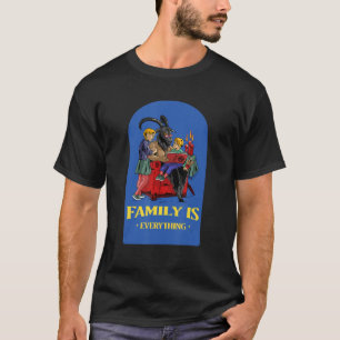 Camiseta La Familia Es Todo Baphomet Satan 666 Gótico Say