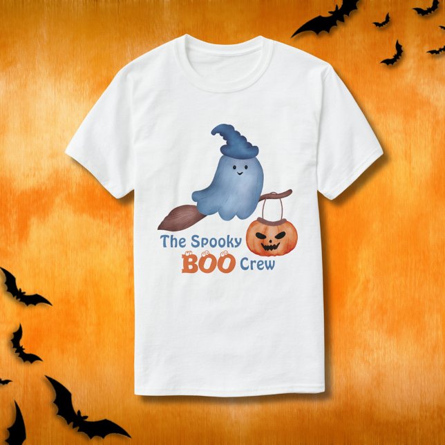 Camiseta La familia espeluznante de Boo Halloween coincidie (Subido por el creador)