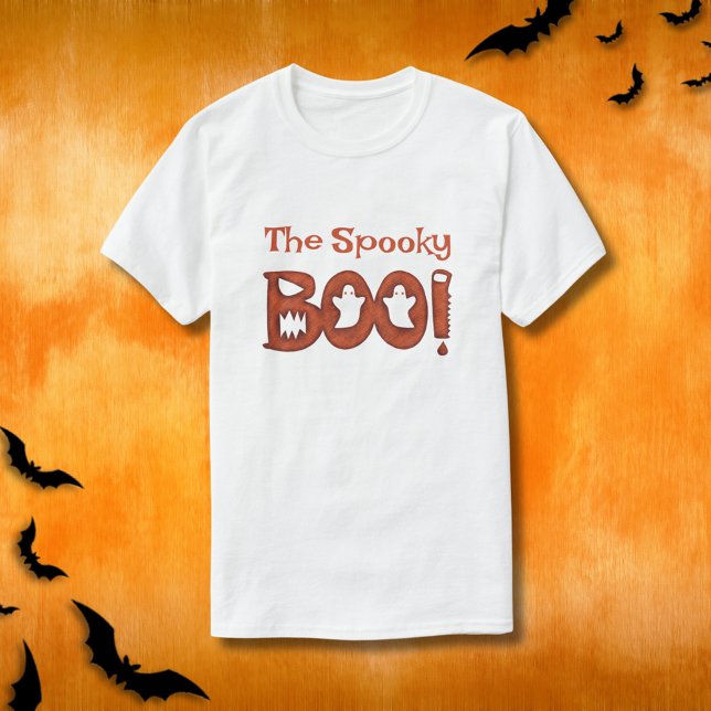 Camiseta La familia espeluznante de Boo Halloween coincidie (Subido por el creador)