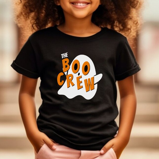 Camiseta La familia fantasma Boo Crew Halloween Black (the boo crew ghost t-shirt)