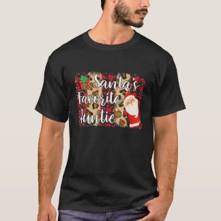 Camiseta La familia favorita de la tía de Santa María de co