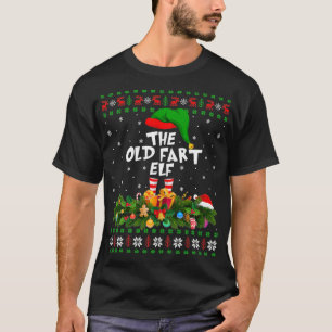 Camiseta La familia graciosa que coincide Fea El Viejo Fart