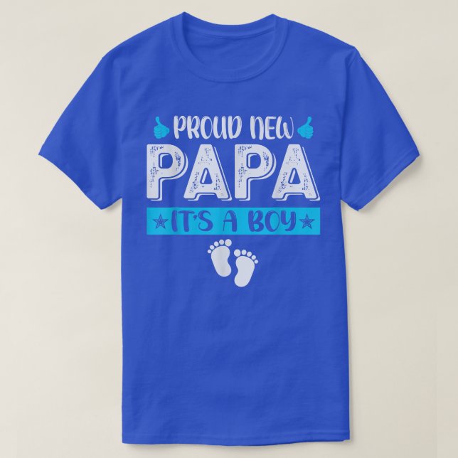 Camiseta La familia Guay se enorgullece de ser nuevo papá,  (Diseño del anverso)