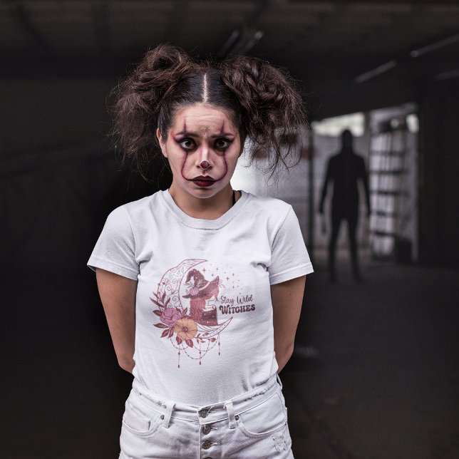 Camiseta La familia Halloween de Stay Wild Witches (Halloween Family Matching T-Shirt )