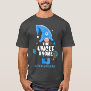 Camiseta La familia judía Uncle Gnome coincide con Hanuk fe