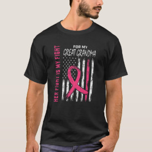 Camiseta La familia lucha contra el cáncer de mama en las g