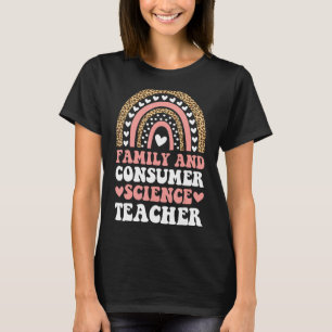 Camiseta La familia masculina y la ciencia del consumidor e