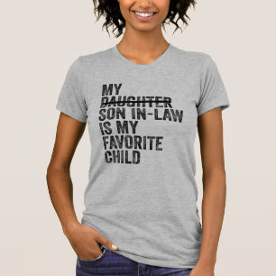 Camiseta La Familia Materna Al Hijo En Derecho