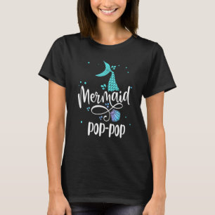 Camiseta La familia Mermaid Pop Merman Fiesta Squa