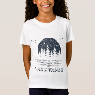 Camiseta La familia Moon de los árboles del lago Tahoe Vaca