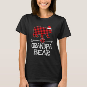 Camiseta La familia Pajama del oso del abuelo de la cama ro