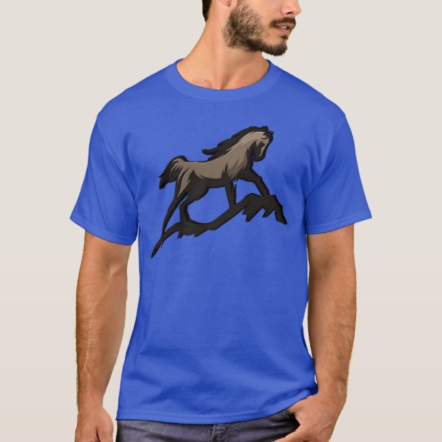 Camiseta LA familia RUNNNING HORSE (Anverso)