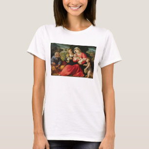 Camiseta La familia santa, c.1508-12 (aceite en lona)