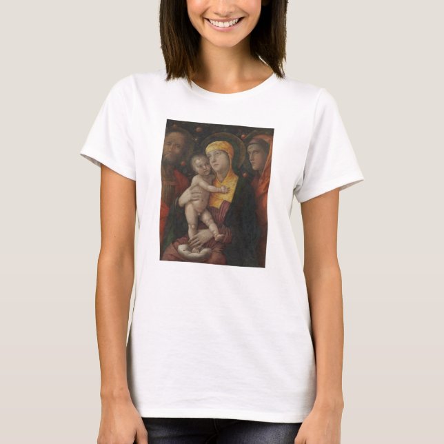 Camiseta La familia santa con Santa María Magdalena (Anverso)