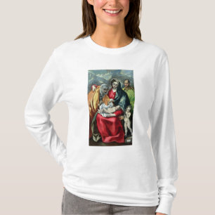 Camiseta La familia santa con St.Elizabeth, 1580-85