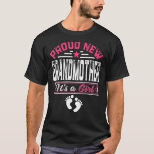Camiseta La familia se enorgullece de ser nueva abuela, es 
