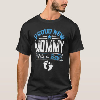 Camiseta La familia se enorgullece de ser nueva mami