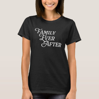 Camiseta La familia siempre después de adoptar la adopción,
