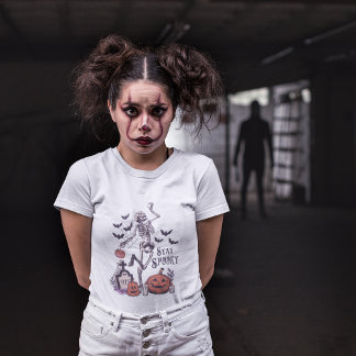 Camiseta La familia Stay Spooky Halloween