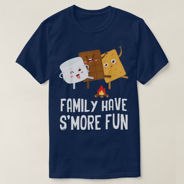 CAMISETA LA FAMILIA TIENE MÁS DIVERSIÓN  (Diseño del anverso)
