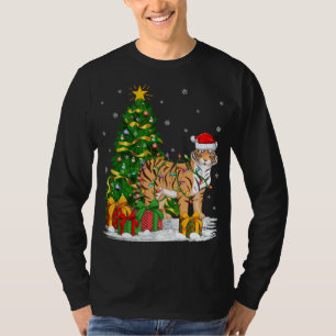 Camiseta La familia Tiger Lover Xmas coincide con el tigre