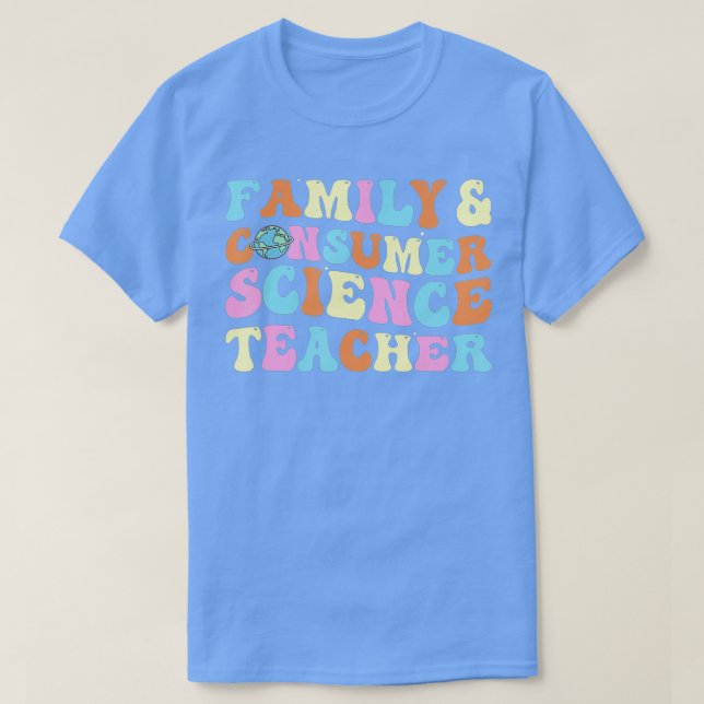 Camiseta La familia y el consumidor enfrentan al profesor d (Diseño del anverso)