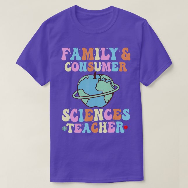 Camiseta La familia y el consumidor enfrentan al profesor d (Diseño del anverso)