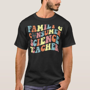 Camiseta La familia y el consumidor frente al profesor Retr