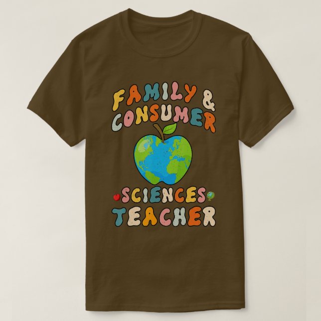 Camiseta La familia y el consumidor se enfrentan al profeso (Diseño del anverso)