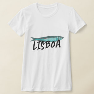 Camiseta La famosa sardina del Festival de Lisboa
